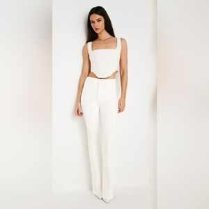 Good American Women's Boot Cut Jeans - Cream